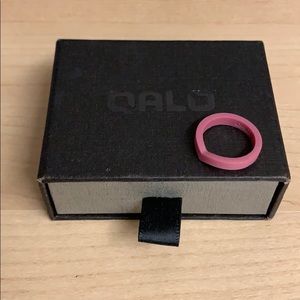 Pink Silicone Qalo Ring